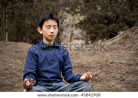 Portrait 13 Year Old Asian Boy Stock Photo 42694639 - Shutterstock