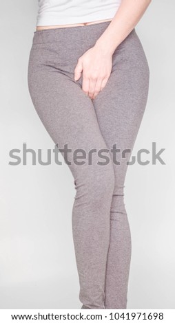 Shiela styles threesome Hold pee bladder crotch cross leg