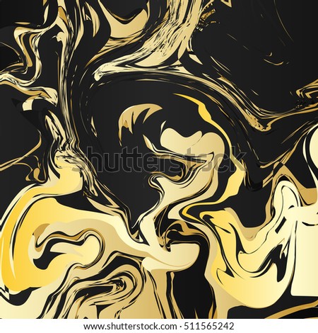 Marble print. Retro ornament. Christmas pattern. Gold graphic. Vintage illustration. Abstract design. Contrast backdrop. Hipster wallpaper. Futuristic art. Watercolor background.