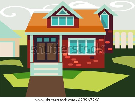 Brick House Stock Images, Royalty-Free Images & Vectors | Shutterstock