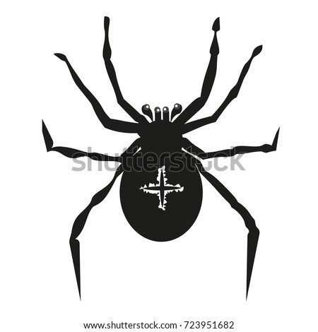 Spider Illustration Gardenspider Kind Spiders Vector Stock Vector 723951682  Shutterstock