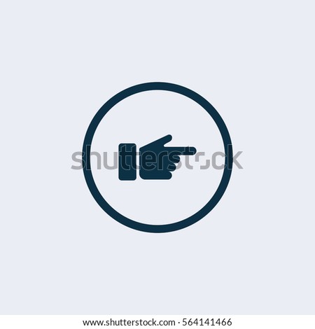 Finger gun icon