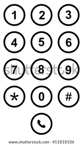 Phone Keypad Stock Images, Royalty-Free Images & Vectors | Shutterstock