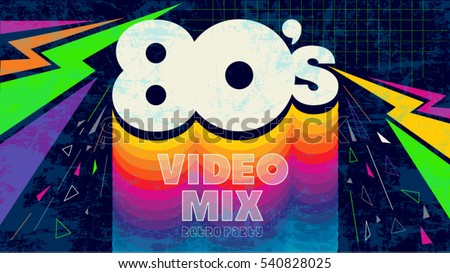 80s Music Mix Retro Style 80s Stock Vector 540828019 | 80s video mix retro style 80s stock vector 540828025 80s Music Mix Retro Style 80s Stock Vector 540828019 | 80s video mix retro style 80s stock vector 540828025