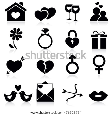 Love icons