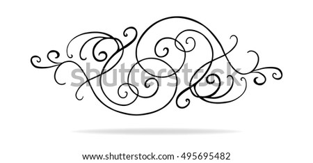 Abstract Curls And Swirls Vector In Symmetrical Pattern Wedding Design Or Victorian Accent Paragraph Abstract Curls And Swirls Vector In Symmetrical Pattern Wedding Design Or Victorian Accent Paragraph