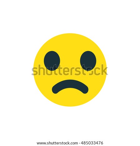 Love Emoji Vector Stock 485033491 Shutterstock Sad Gambar