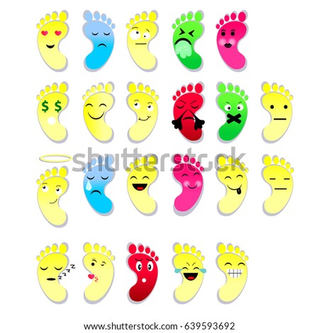 They Not Stinky Feet They Smiley Stock Illustration 60751975 - Shutterstock