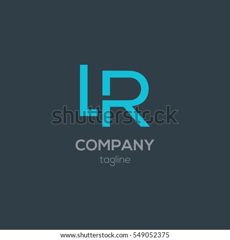 Letter Logo Design Vector Stock 549052375 Shutterstock Element Gambar Huruf