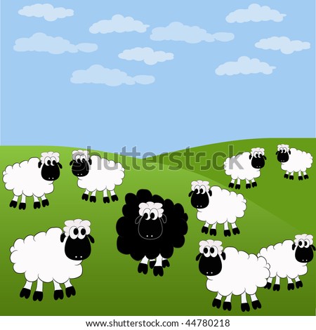 Black sheep Stock Photos, Images, & Pictures | Shutterstock