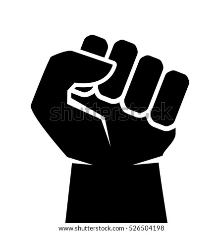 Strong Man Fist Icon Vector Illustration Stock Vector 526504198 ...