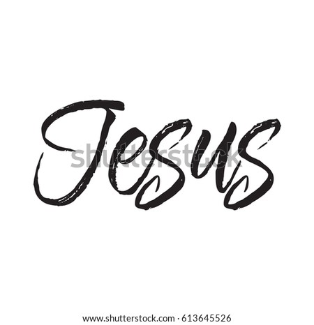 Jesus Text Stock Images, Royalty-Free Images & Vectors | Shutterstock