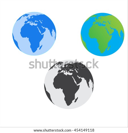 World Icon Stock Vector 454149118 - Shutterstock