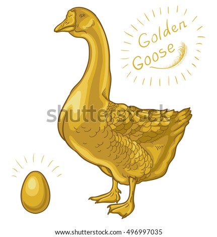 stock golden goose