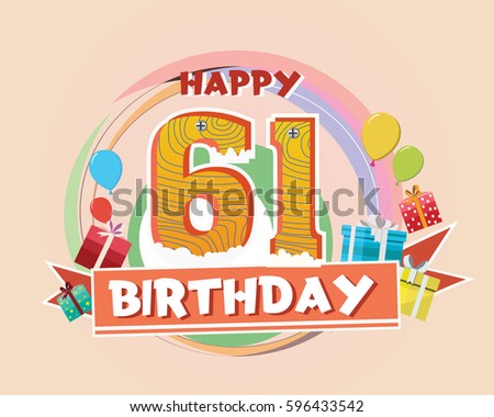 61 Birthday Stock Images, Royalty-Free Images & Vectors | Shutterstock