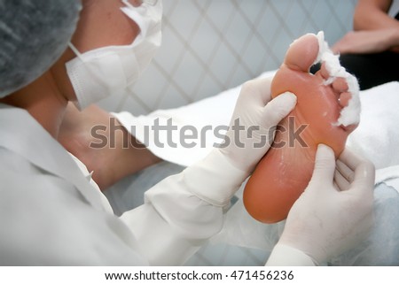 thủ tục làm Podiatrist chăm sóc bàn chân và bấm huyệt