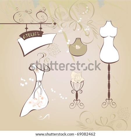 Evening Gown Stock Vectors & Vector Clip Art | Shutterstock
