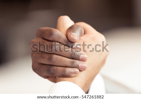 Male Hands Holding Something Focus On Stock Photo 66060247 - Shutterstock