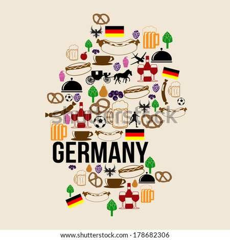 Germany icons Stock Photos, Images, & Pictures | Shutterstock