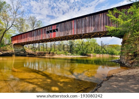 Cox ford covered bridge indiana #4