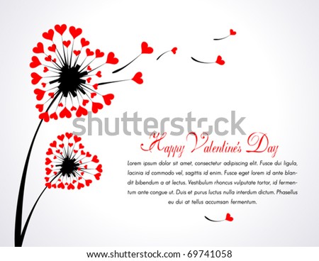 Heart-shaped Dandelion
