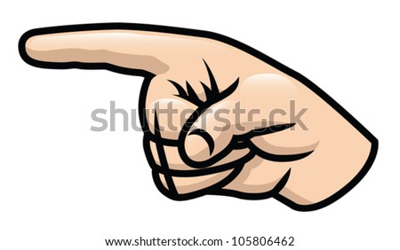 Finger Pointing Symbol Stock Images, Royalty-Free Images & Vectors