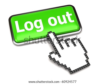 Stock Images similar to ID 59363884 - log out button