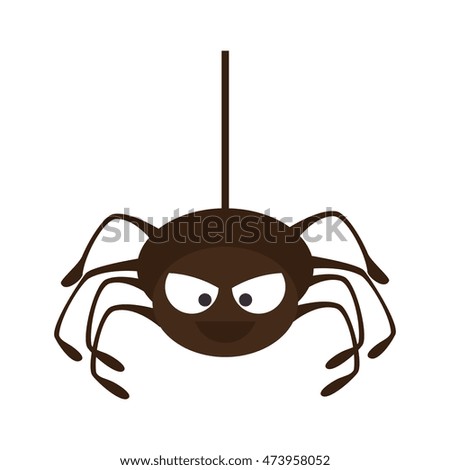 Cute Spider Cartoon Stock Vector 221978950 - Shutterstock