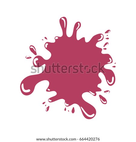 Vector Color Paint Splashes Stock Vector 15966772 - Shutterstock