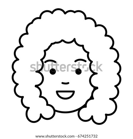 Cartoon Vector Outline Illustration Toddler Girl Stock Vector 46996417 ...