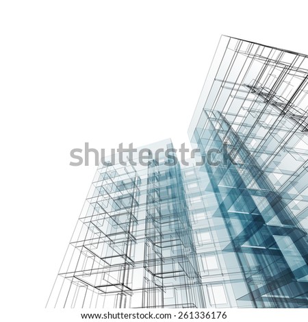 Architecture Design And Construction construction blueprint my design 3d model stock illustration Architecture Design And Construction construction blueprint my design 3d model stock illustration