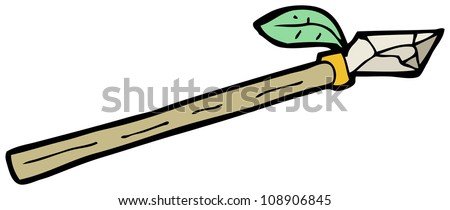 Cartoon Spear Stock Illustration 108906845 - Shutterstock