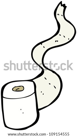 Cartoon Toilet Paper Stock Illustration 109154555 - Shutterstock