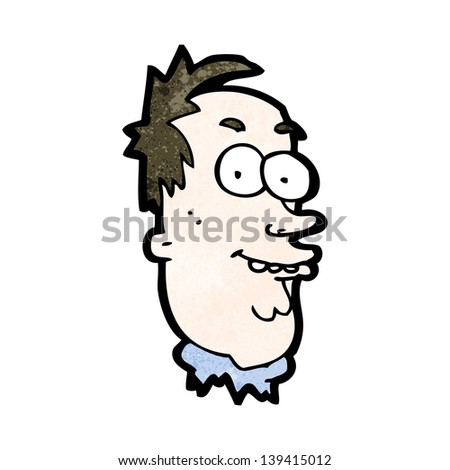 Ugly Man Cartoon Stock Vector 110009999 - Shutterstock