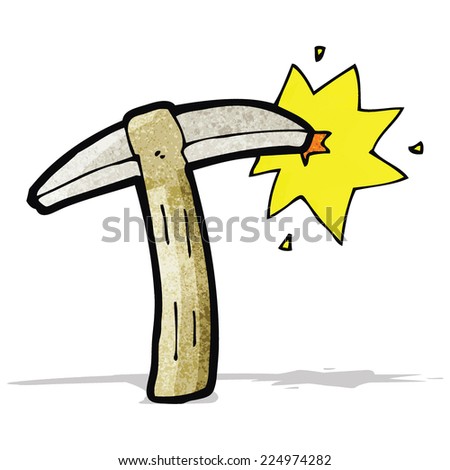 Cartoon Mining Axe Stock Illustration 109161692 - Shutterstock