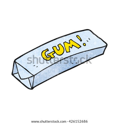 Chewing Gum Cartoon Stock Vector 71422351 - Shutterstock