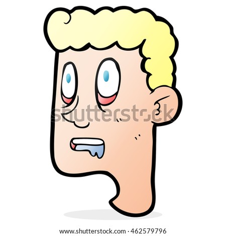 Cartoon Drooling Mouth Stock Vector 104017712 - Shutterstock