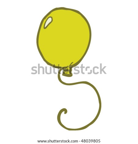 Balloon Drawing Stock Vector 48039805 - Shutterstock