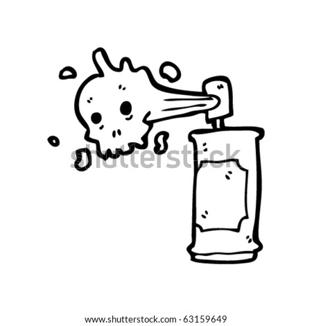 Skull Graffiti Cartoon Stock Vector 63159649 - Shutterstock