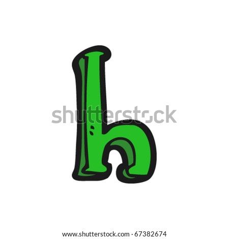 Isolated Cartoon Picture Letter H Stock Illustration 31436830