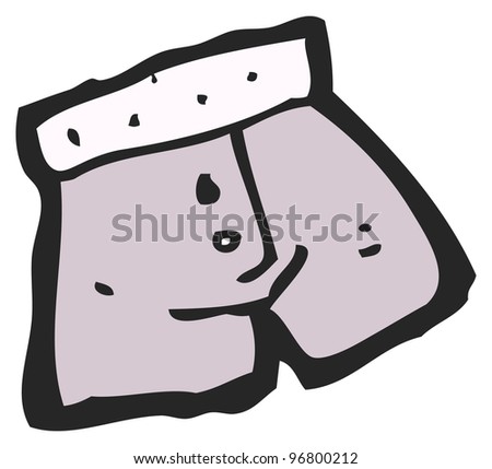 Cartoon Underwear Stock Illustration 96800212 - Shutterstock