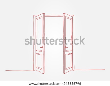 Open Double Door Drawing door sketch stock images, royalty-free images & vectors | shutterstock Open Double Door Drawing door sketch stock images, royalty-free images & vectors | shutterstock
