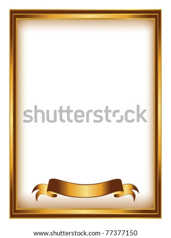 Gold Border Stock Photos, Images, & Pictures | Shutterstock