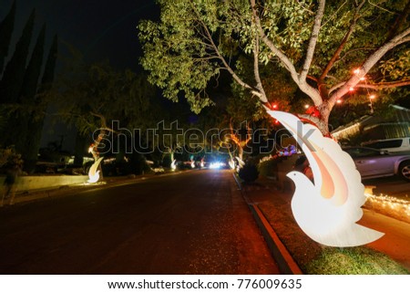 beautiful christmas lights in upper hastings ranch neighborhood at los angeles - Hastings Ranch Christmas Lights beautiful christmas lights in upper hastings ranch neighborhood at los angeles - Hastings Ranch Christmas Lights