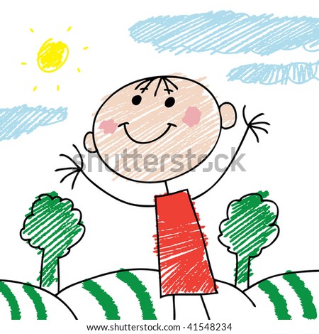 Crayon Drawing Stock Photos, Images, & Pictures | Shutterstock