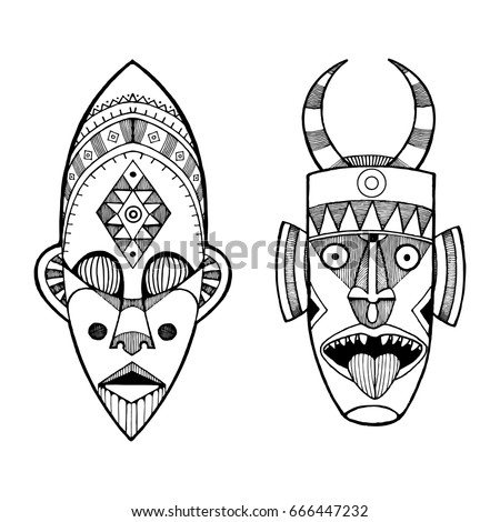 African Mask Stock Images, Royalty-Free Images & Vectors | Shutterstock