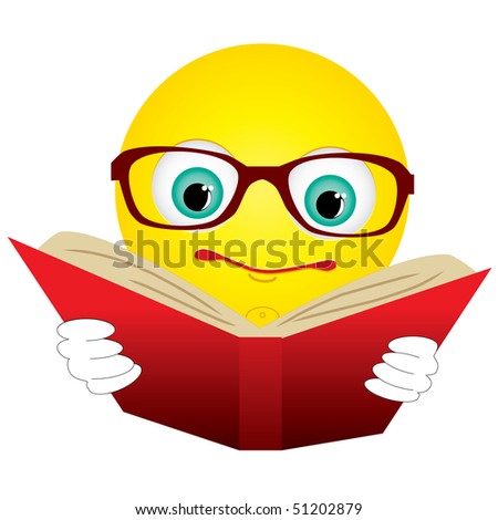 Nerd Emoticon Stock Vector 74960908 - Shutterstock