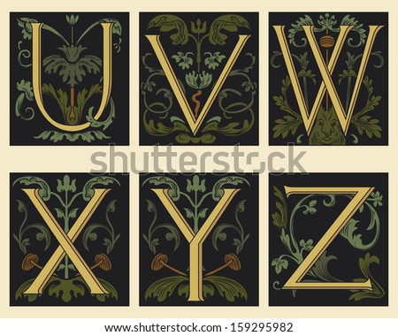 Medieval Illuminated Letters Stock Photos, Images, & Pictures ...