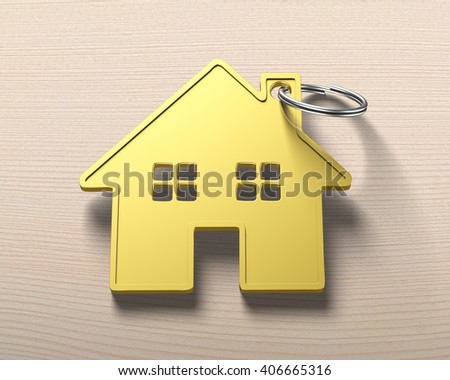 Gold House Key Gold House Key