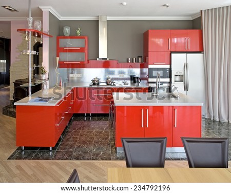 Luxury Modern Kitchen luxury modern kitchen stock images, royalty-free images & vectors Luxury Modern Kitchen luxury modern kitchen stock images, royalty-free images & vectors